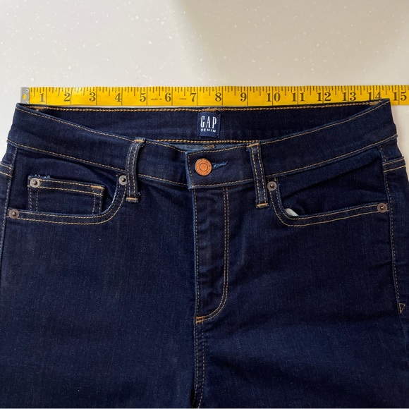 GAP⎮True Skinny⎮Dark Wash⎮29 long⎮like-new - Picture 5 of 12